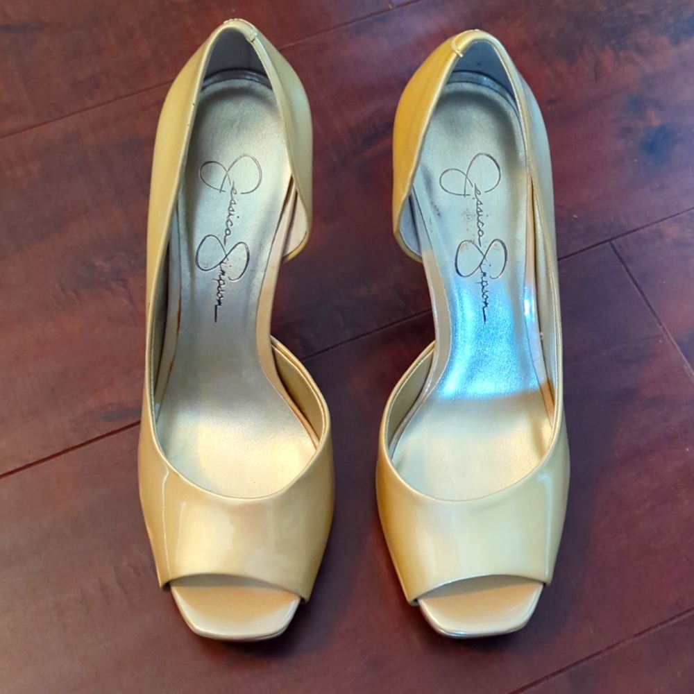 Jessica Simpson Peep-Toe Heels